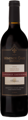 2008 Reserve Cabernet Sauvignon, Chalk Hill